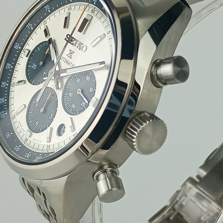 SEIKO セイコー 時計 プロスペックススピードタイマーメカニカルクロノグラフ セイコーウォッチサロン専用モデル 8R4800S0/SBEC021 シルバー SS メンズ 新品未使用展示品
