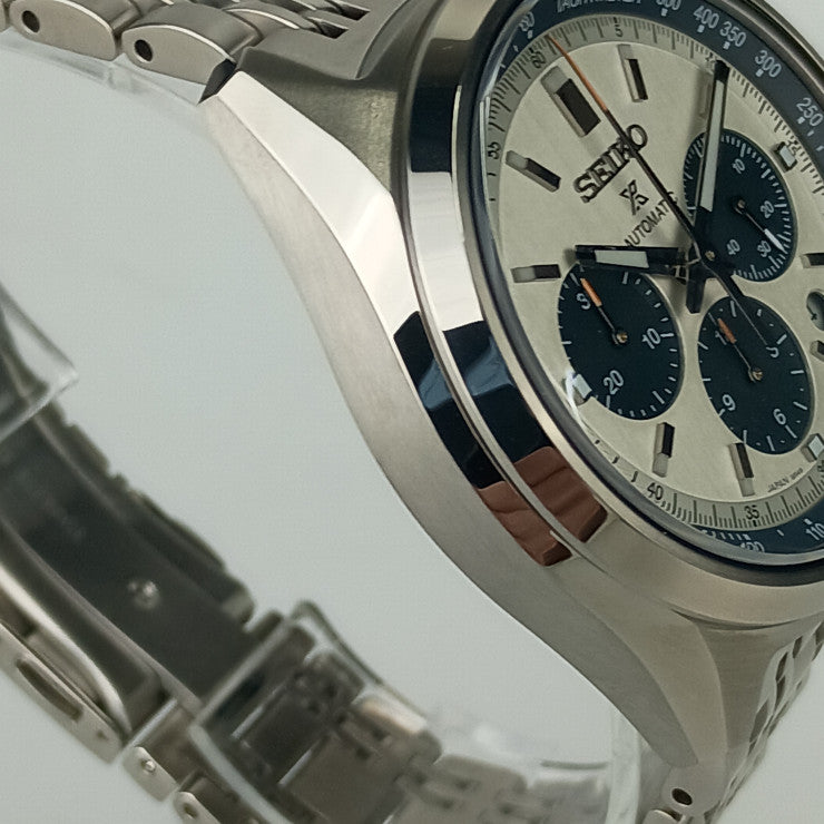SEIKO セイコー 時計 プロスペックススピードタイマーメカニカルクロノグラフ セイコーウォッチサロン専用モデル 8R4800S0/SBEC021 シルバー SS メンズ 新品未使用展示品