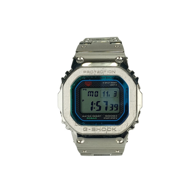 CASIO カシオ 時計 GSHOCK FULL METAL フルメタル 5000 SERIES GMWB5000PC1JF シルバー SS メンズ デジタル