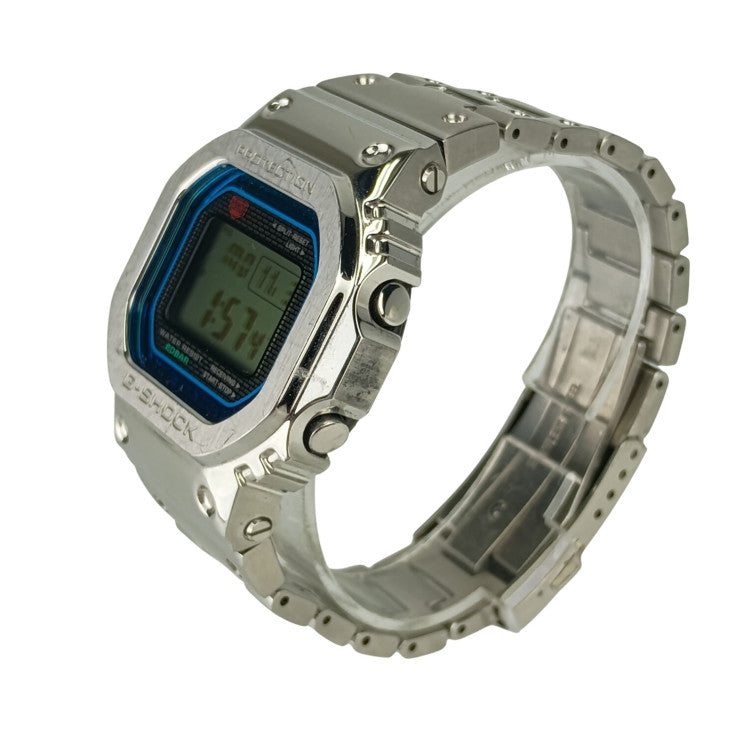 CASIO カシオ 時計 GSHOCK FULL METAL フルメタル 5000 SERIES GMWB5000PC1JF シルバー SS メンズ デジタル