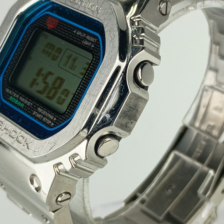 CASIO カシオ 時計 GSHOCK FULL METAL フルメタル 5000 SERIES GMWB5000PC1JF シルバー SS メンズ デジタル
