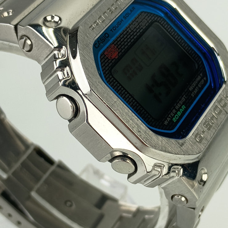 CASIO カシオ 時計 GSHOCK FULL METAL フルメタル 5000 SERIES GMWB5000PC1JF シルバー SS メンズ デジタル