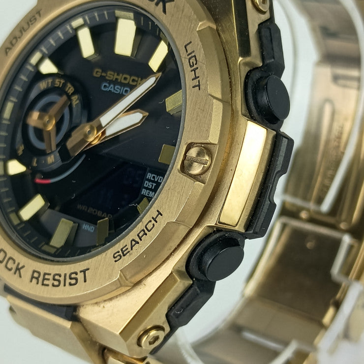 CASIO カシオ 時計 GSHOCK GSTEEL GSTB500 Series GSTB500GD9AJF ゴールド GP メンズ アナデジ