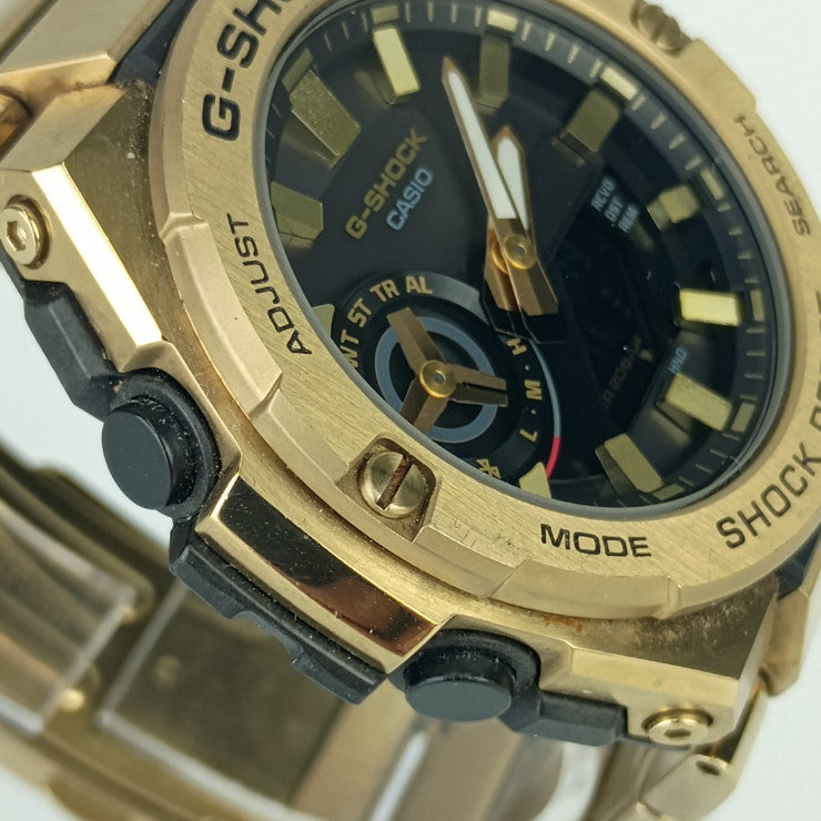 CASIO カシオ 時計 GSHOCK GSTEEL GSTB500 Series GSTB500GD9AJF ゴールド GP メンズ アナデジ