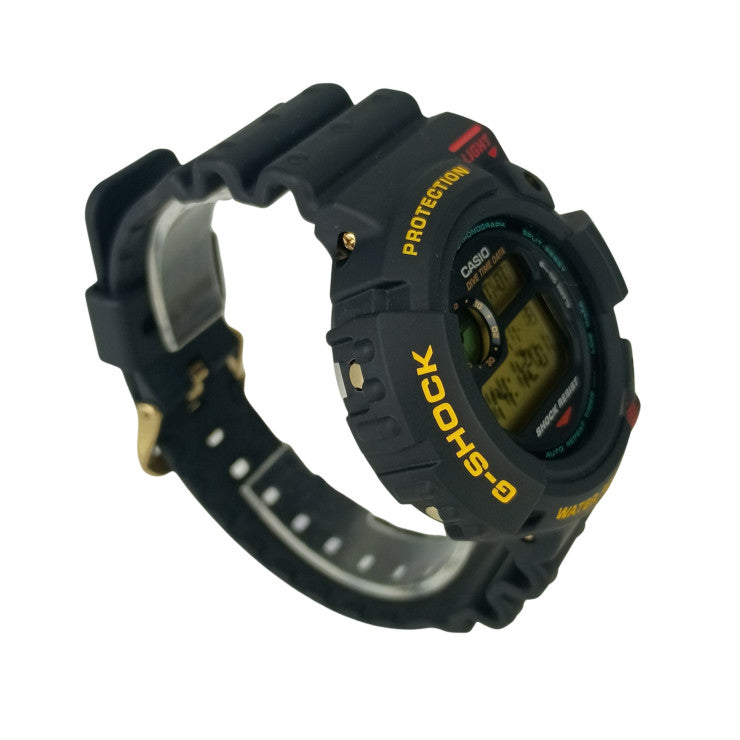 CASIO カシオ 時計 GSHOCK フロッグマン DW6300 ブラック ラバー メンズ デジタル 美品
