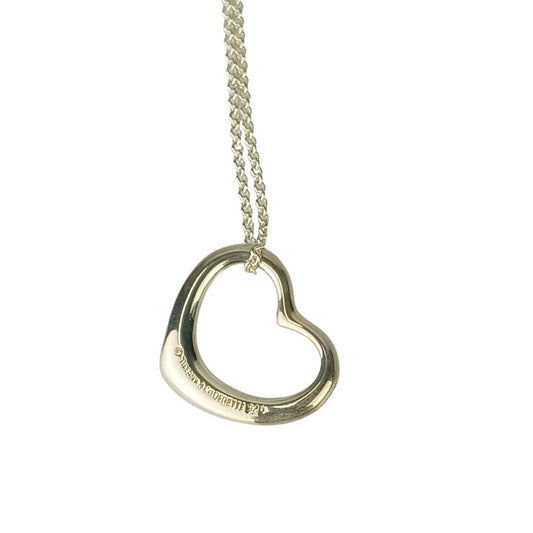 TIFFANY＆Co ティファニー ネックレス エルサペレッティ オープンハート SV SV925 レディース ビッグ
