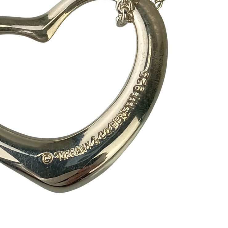 TIFFANY＆Co ティファニー ネックレス エルサペレッティ オープンハート SV SV925 レディース ビッグ