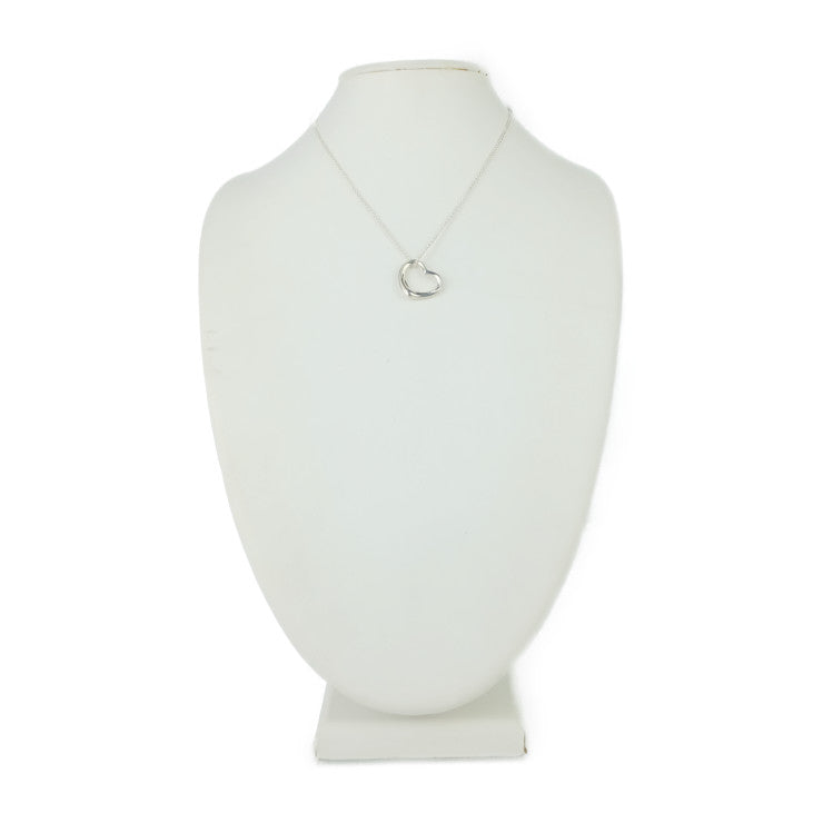 TIFFANY＆Co ティファニー ネックレス エルサペレッティ オープンハート SV SV925 レディース ビッグ