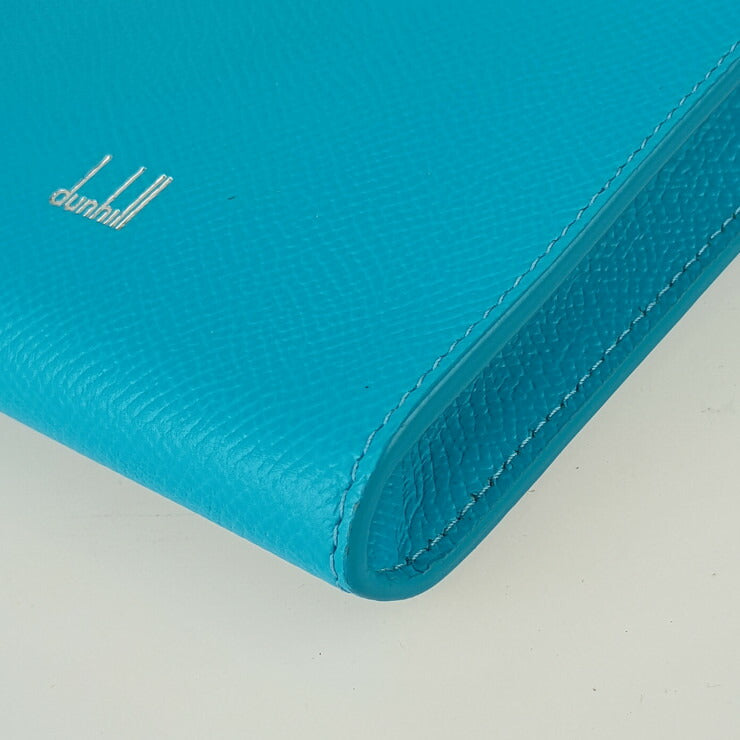 新古未使用展示品 dunhill ダンヒル ショルダーバッグ カドガン ショルダーポーチ - ブルー系 レザー ユニセックス ミニバッグ クロスボディ