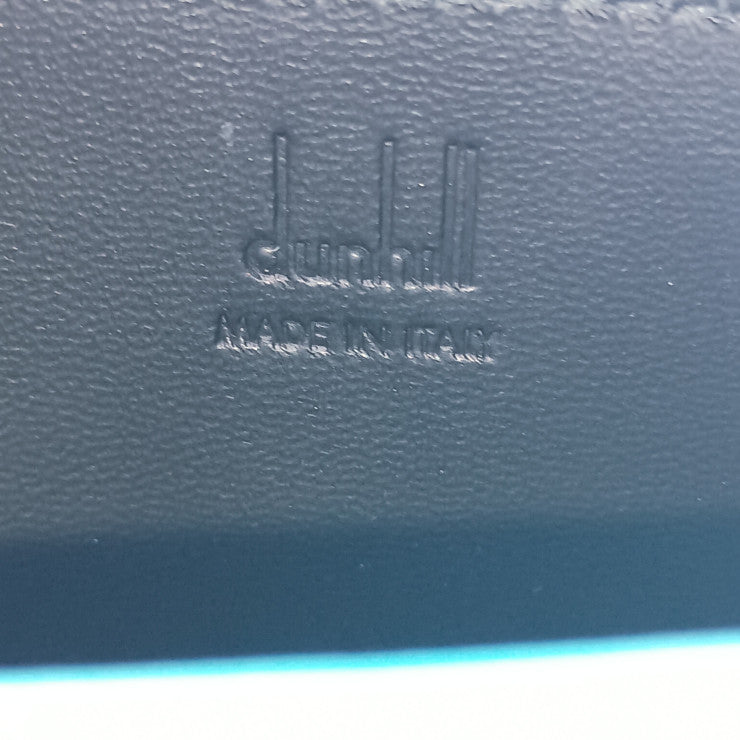 新古未使用展示品 dunhill ダンヒル ショルダーバッグ カドガン ショルダーポーチ - ブルー系 レザー ユニセックス ミニバッグ クロスボディ