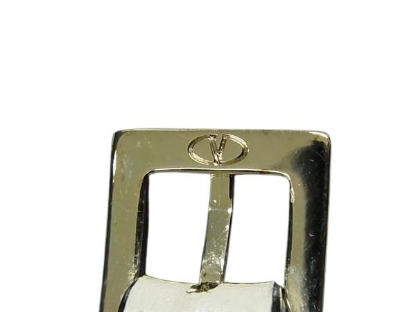 VALENTINO GARAVANI ヴァレンティノ ガラヴァーニ ブレスレット ロックスタッズ TW0J0255VIT アイボリー系 レザー レディース ゴールド金具