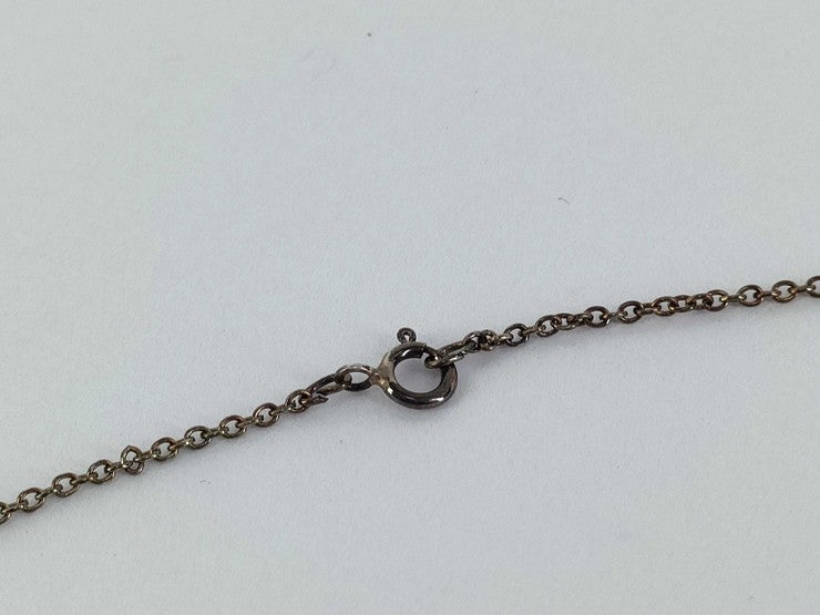 Tiffany&Co. ティファニー ネックレス ハート ツイスト シルバー系 Ag925 レディース 美品