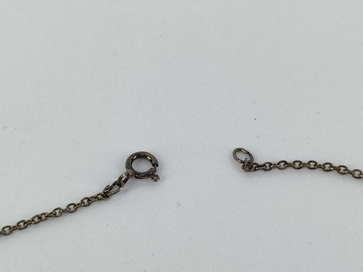 Tiffany&Co. ティファニー ネックレス ハート ツイスト シルバー系 Ag925 レディース 美品