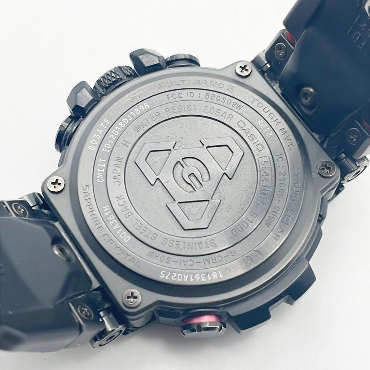 CASIO カシオ 時計 GSHOCK MTGB1000 MTGB1000B1AJF ブラック 樹脂／ステンレススチール メンズ アナログ