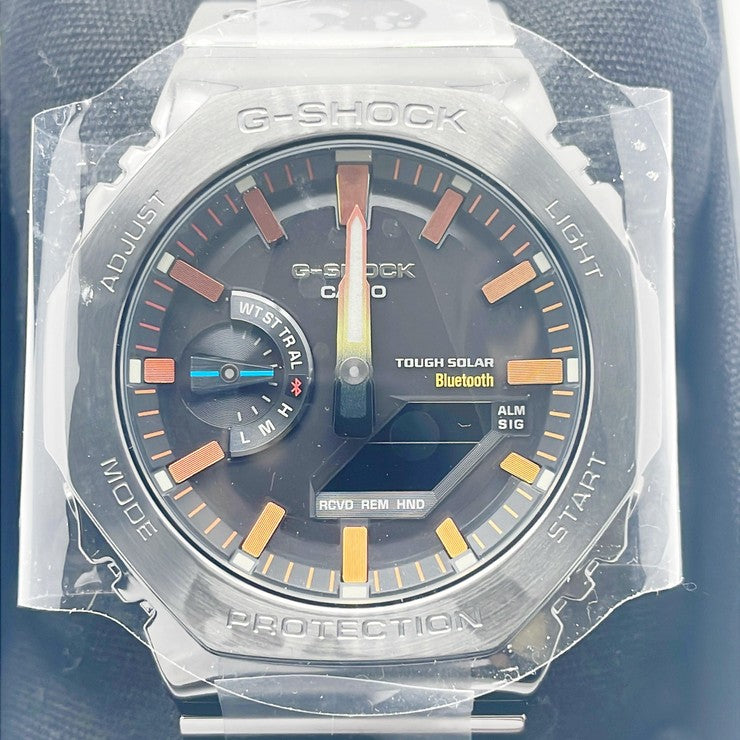 CASIO カシオ 時計 GSHOCK FULL METAL 2100 Series GMB2100BPC1AJF ブラック ステンレススチール メンズ アナデジ 新品未使用展示品