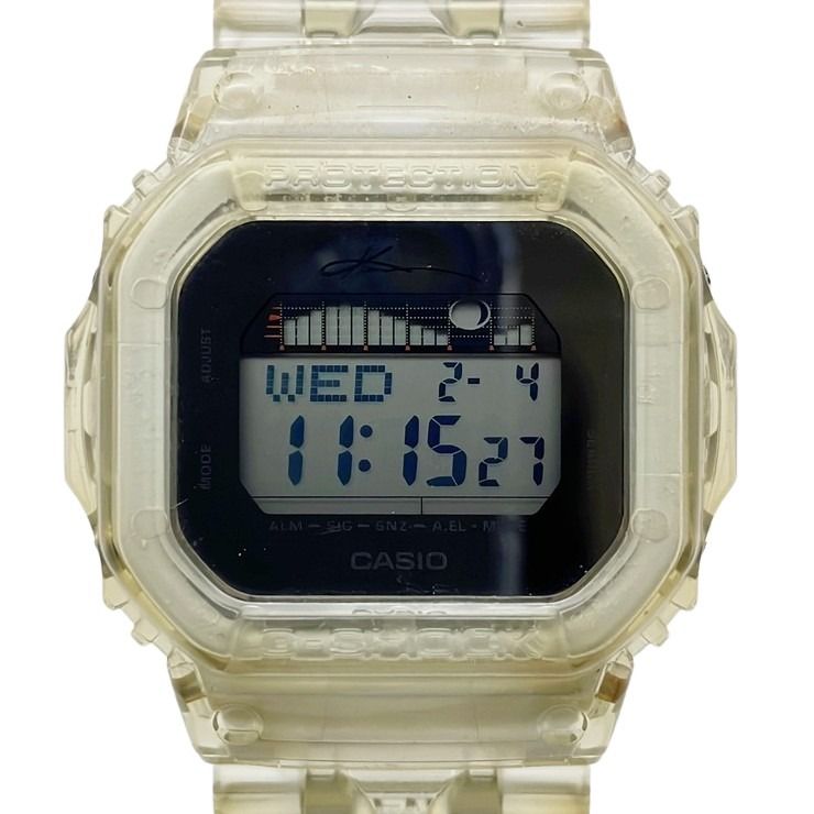 CASIO カシオ 時計 GSHOCK GLX5600KI クリア ラバー メンズ デジタル 五十嵐 カノアモデル