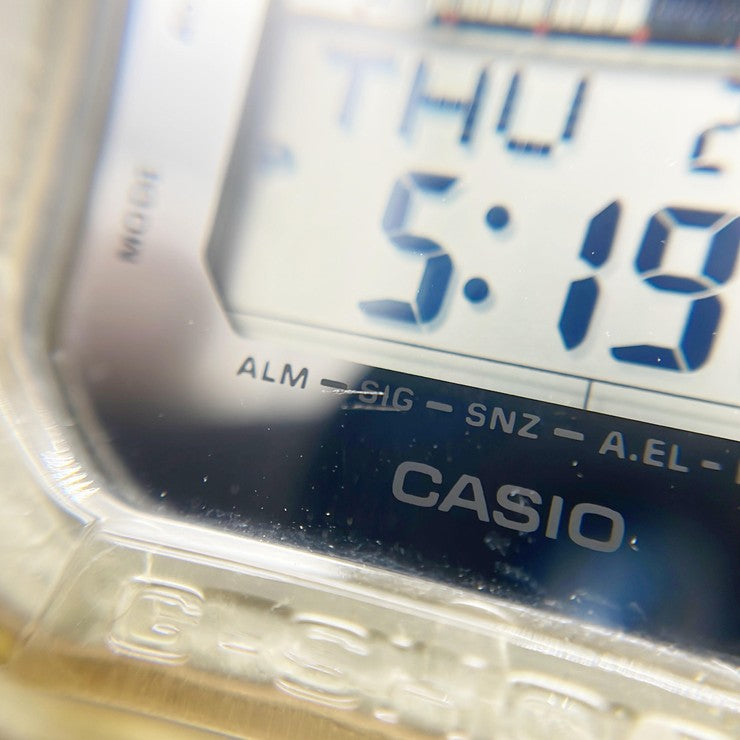 CASIO カシオ 時計 GSHOCK GLX5600KI クリア ラバー メンズ デジタル 五十嵐 カノアモデル