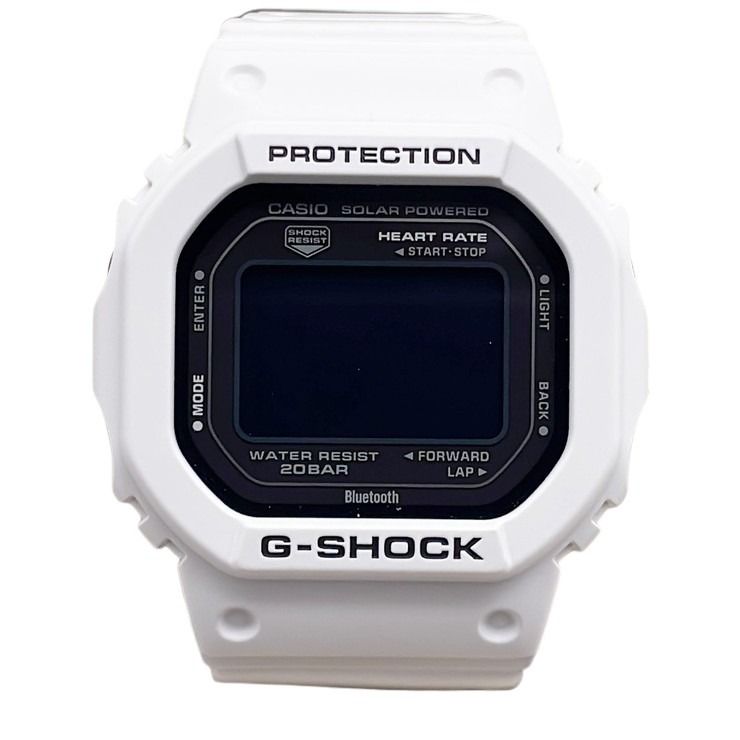 CASIO カシオ 時計 GSHOCK GSQUAD 5600 SERIES DWH56007JR ブラック ホワイト 樹脂（バイオマスプラスチック） メンズ デジタル 新品未使用展示品