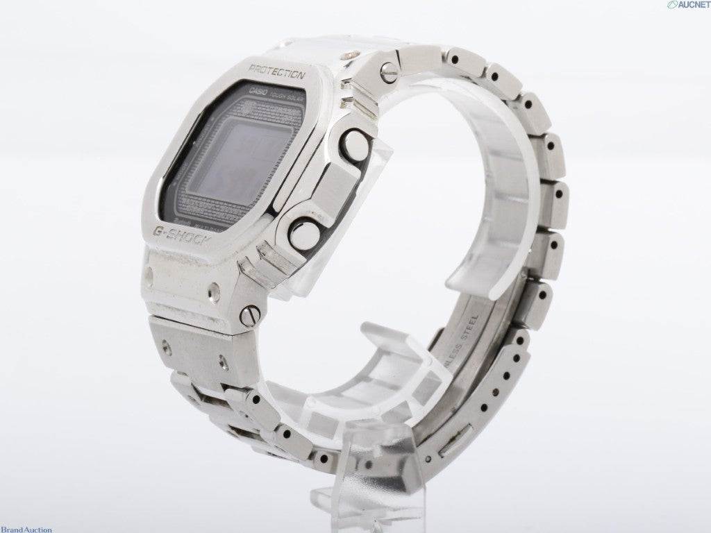CASIO カシオ 腕時計 G-SHOCK FULL METAL 5000 SERIES GMW-B5000D-1JF ブラック シルバー系 ステンレススチール メンズ デジタル 美品