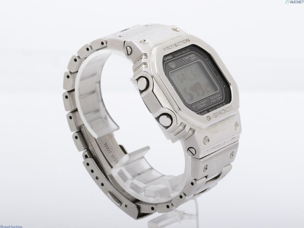 CASIO カシオ 腕時計 G-SHOCK FULL METAL 5000 SERIES GMW-B5000D-1JF ブラック シルバー系 ステンレススチール メンズ デジタル 美品