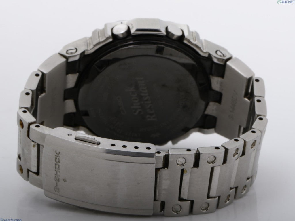 CASIO カシオ 腕時計 G-SHOCK FULL METAL 5000 SERIES GMW-B5000D-1JF ブラック シルバー系 ステンレススチール メンズ デジタル 美品