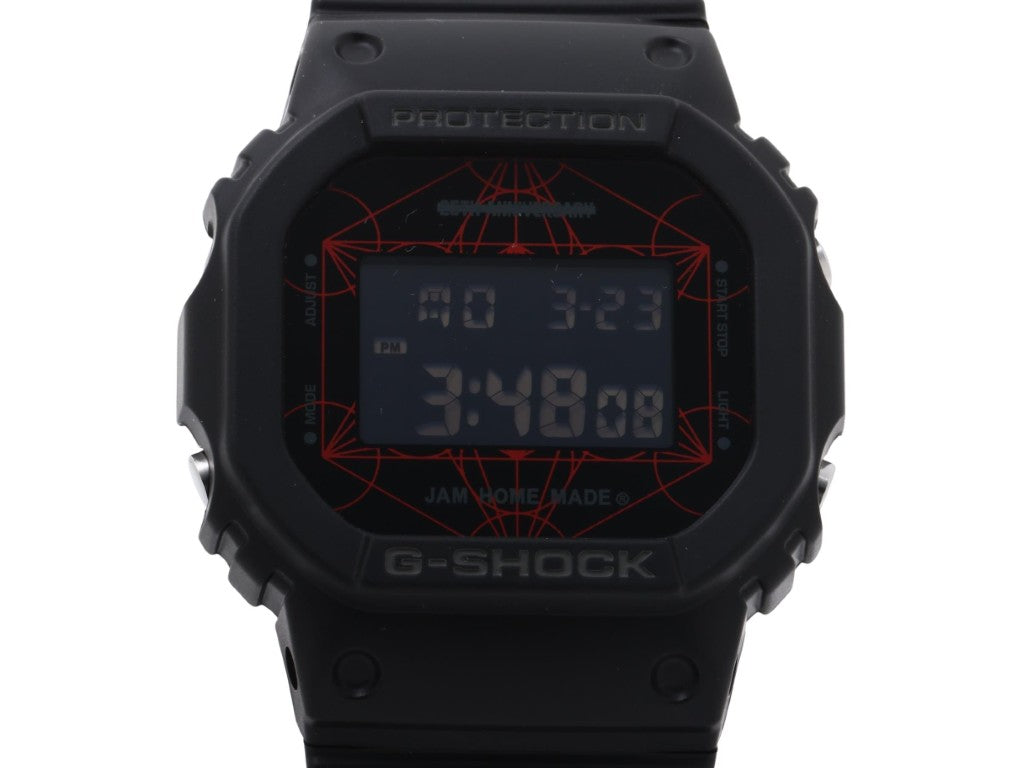 CASIO カシオ 腕時計 G-SHOCK DW-5600VT ブラック系 樹脂 メンズ JAM HOME MADE 25周年 コラボモデル デジタル 新品未使用展示品