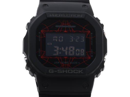 CASIO カシオ 腕時計 G-SHOCK DW-5600VT ブラック系 樹脂 メンズ JAM HOME MADE 25周年 コラボモデル デジタル 新品未使用展示品