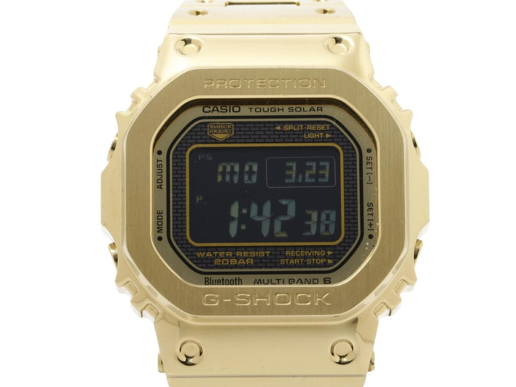 CASIO カシオ 腕時計 G-SHOCK FULL METAL 5000 SERIES GMW-B5000GD-9JF ブラック ゴールド系 ステンレススチール メンズ デジタル 新品未使用展示品