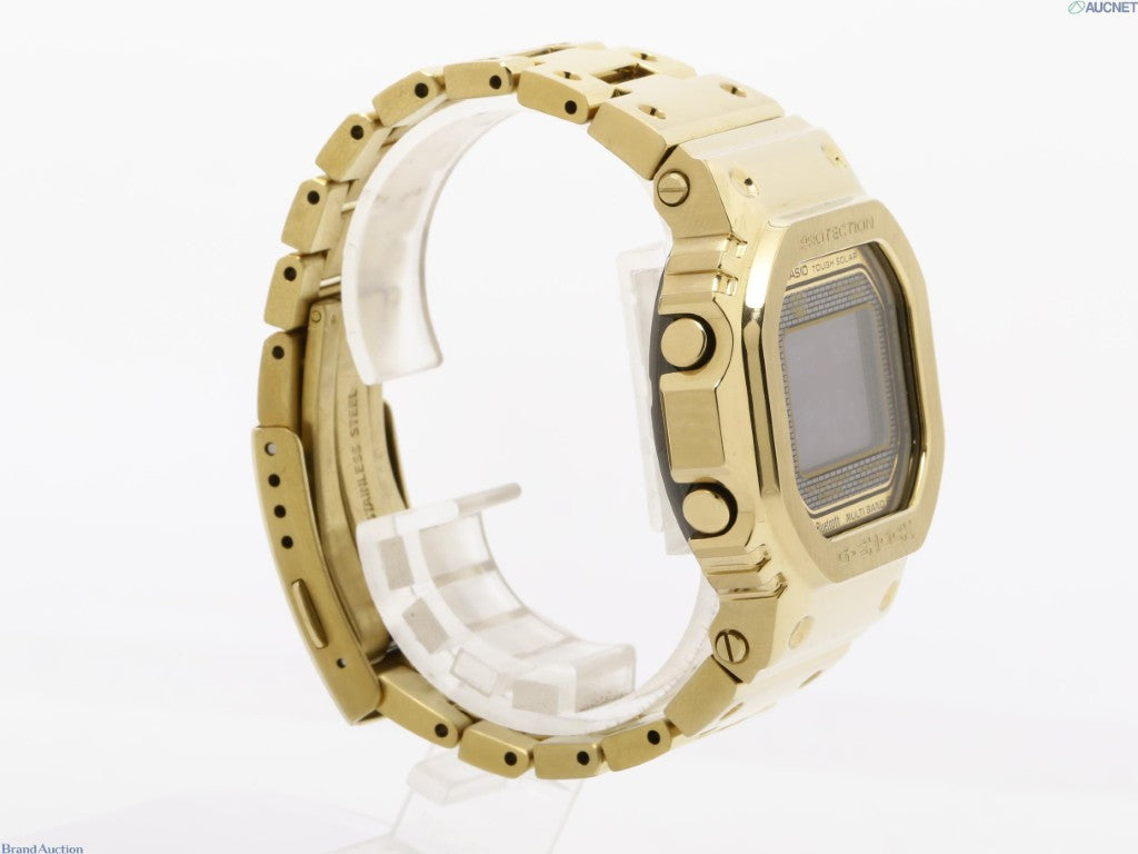CASIO カシオ 腕時計 G-SHOCK FULL METAL 5000 SERIES GMW-B5000GD-9JF ブラック ゴールド系 ステンレススチール メンズ デジタル 新品未使用展示品