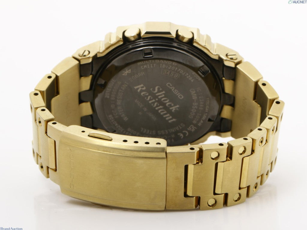 CASIO カシオ 腕時計 G-SHOCK FULL METAL 5000 SERIES GMW-B5000GD-9JF ブラック ゴールド系 ステンレススチール メンズ デジタル 新品未使用展示品