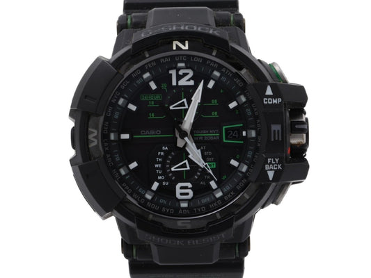 CASIO カシオ 腕時計 G-SHOCK MASTER OF G - AIR GRAVITYMASTER GW-A1100-1A3JF ブラック系 樹脂 メンズ アナログ 美品