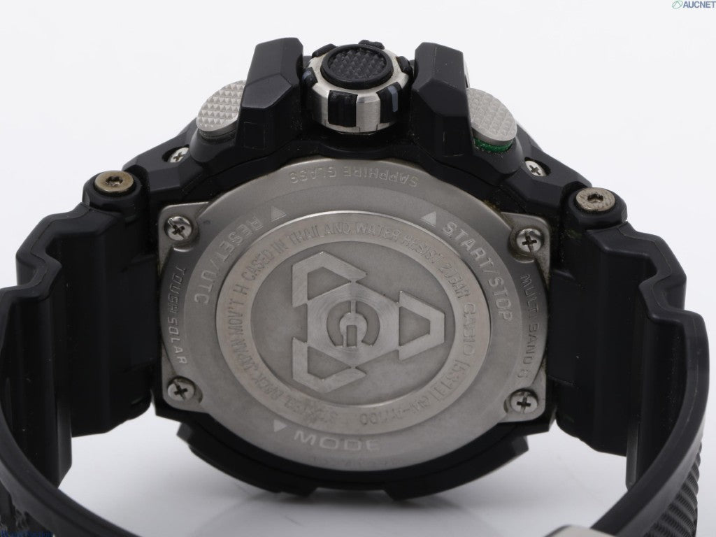 CASIO カシオ 腕時計 G-SHOCK MASTER OF G - AIR GRAVITYMASTER GW-A1100-1A3JF ブラック系 樹脂 メンズ アナログ 美品