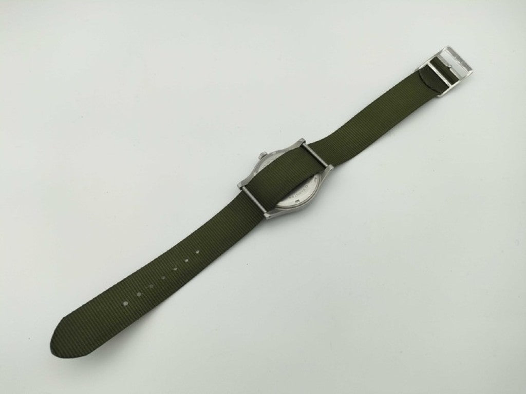 HAMILTON ハミルトン 時計 カーキ 9415A ブラック文字盤 カーキ系 ステンレス レディース 美品