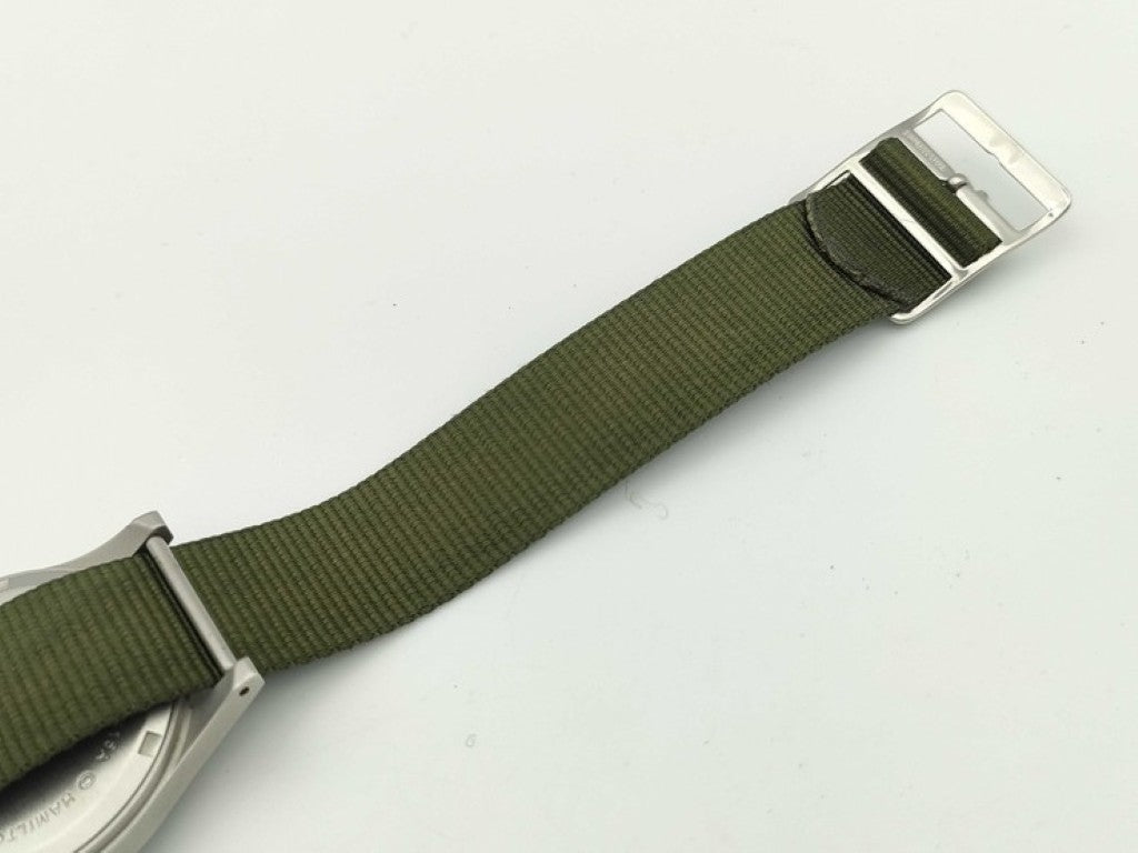 HAMILTON ハミルトン 時計 カーキ 9415A ブラック文字盤 カーキ系 ステンレス レディース 美品