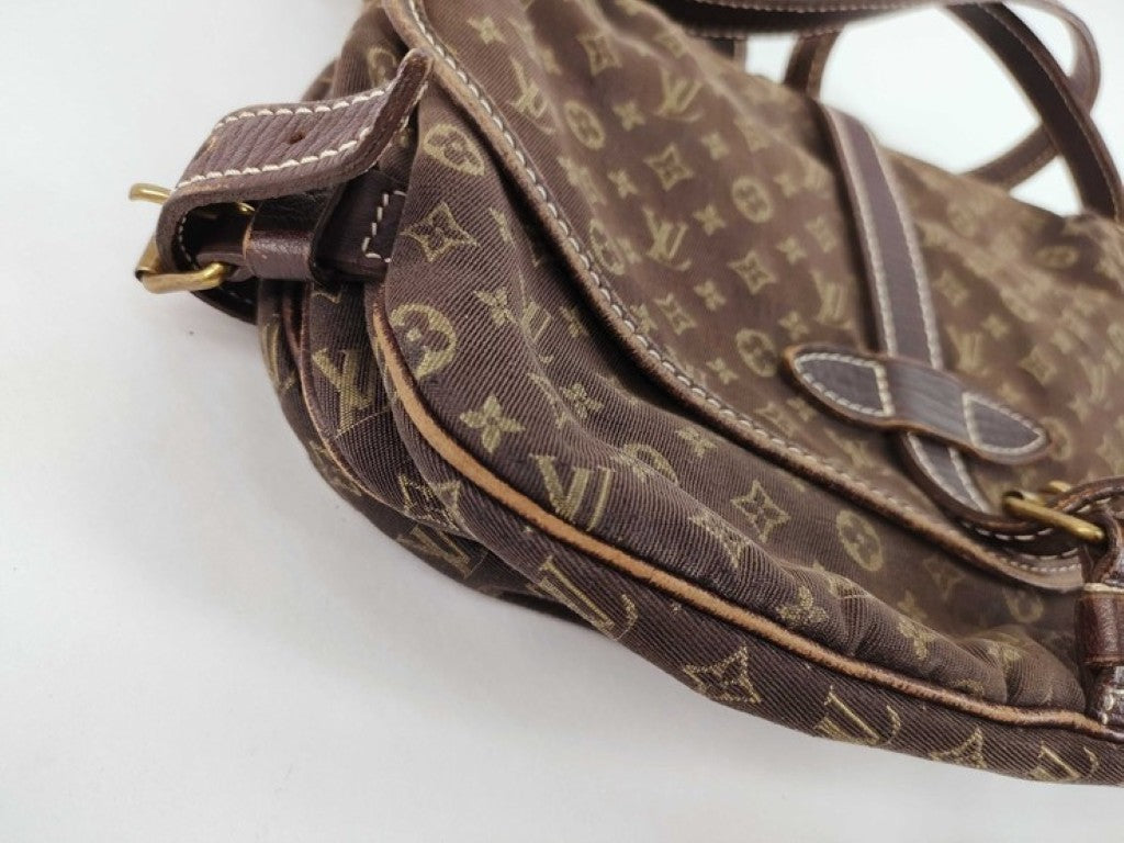 LOUIS VUITTON ルイヴィトン ショルダーバッグ ソミュール M95227 マノン（ブラウン系） モノグラム ミニ ユニセックス ミニラン メッセンジャーバッグ
