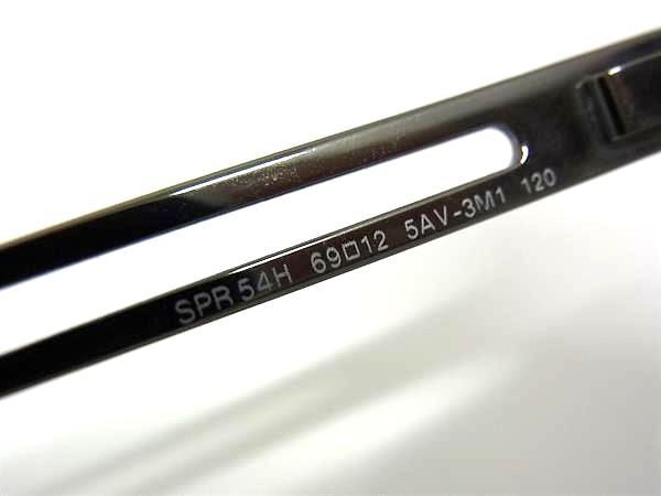 PRADA プラダ サングラス SPR 54H ダークシルバー系×ブラック系 メタル プラスチック ユニセックス 美品