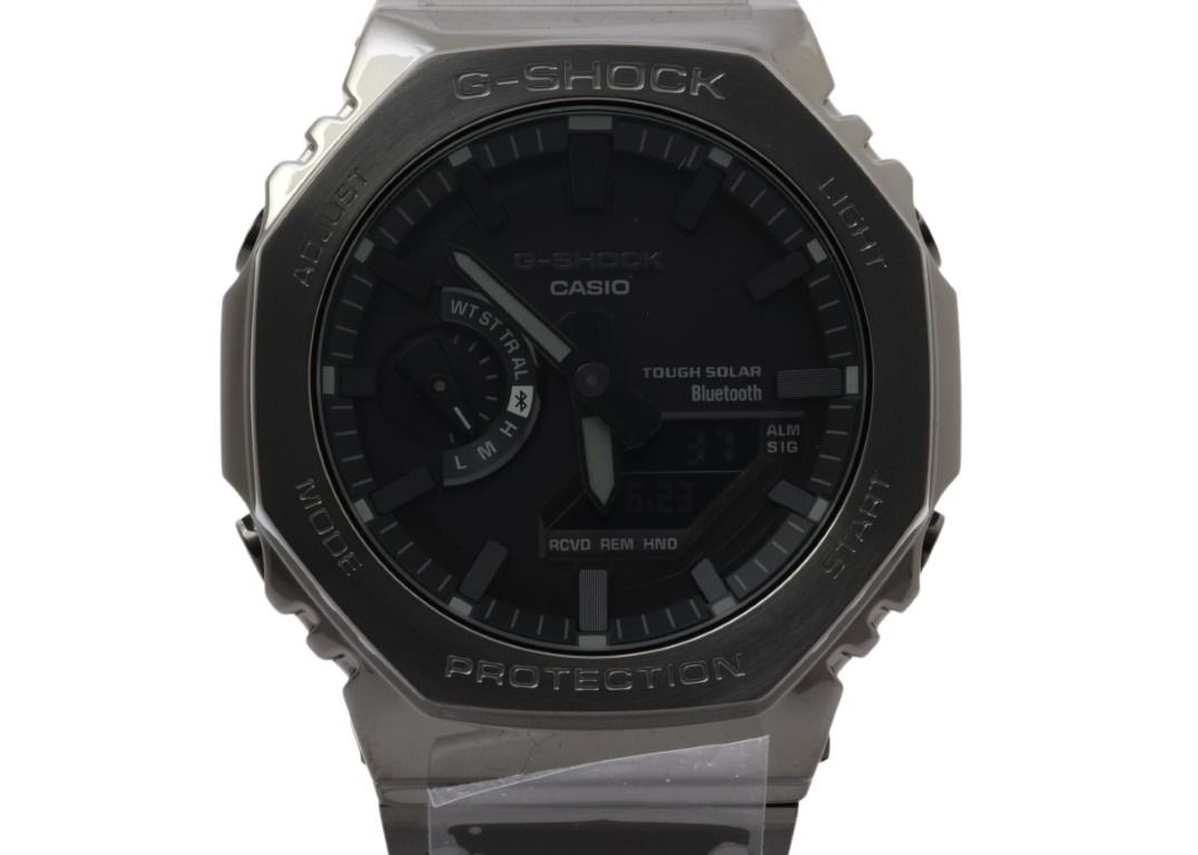 CASIO カシオ 時計 G-SHOCK FULL METAL 2100 Series GM-B2100BD-1AJF ブラック系 ステンレススチール メンズ アナデジ 新品未使用展示品
