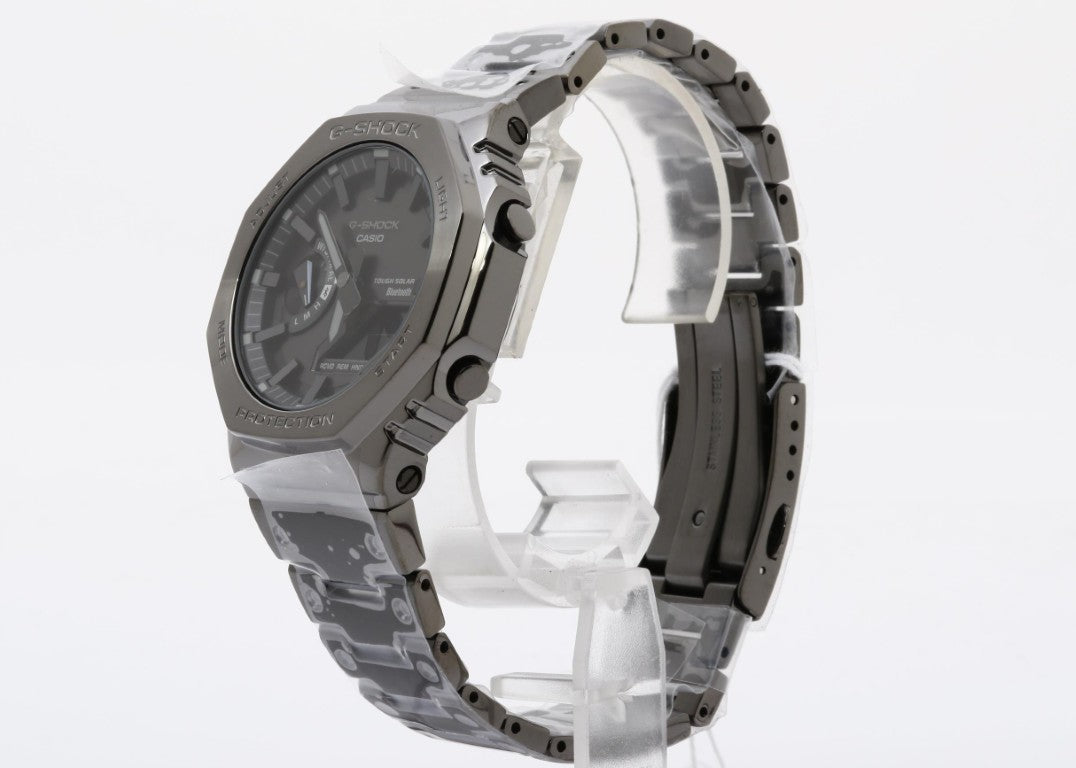 CASIO カシオ 時計 G-SHOCK FULL METAL 2100 Series GM-B2100BD-1AJF ブラック系 ステンレススチール メンズ アナデジ 新品未使用展示品