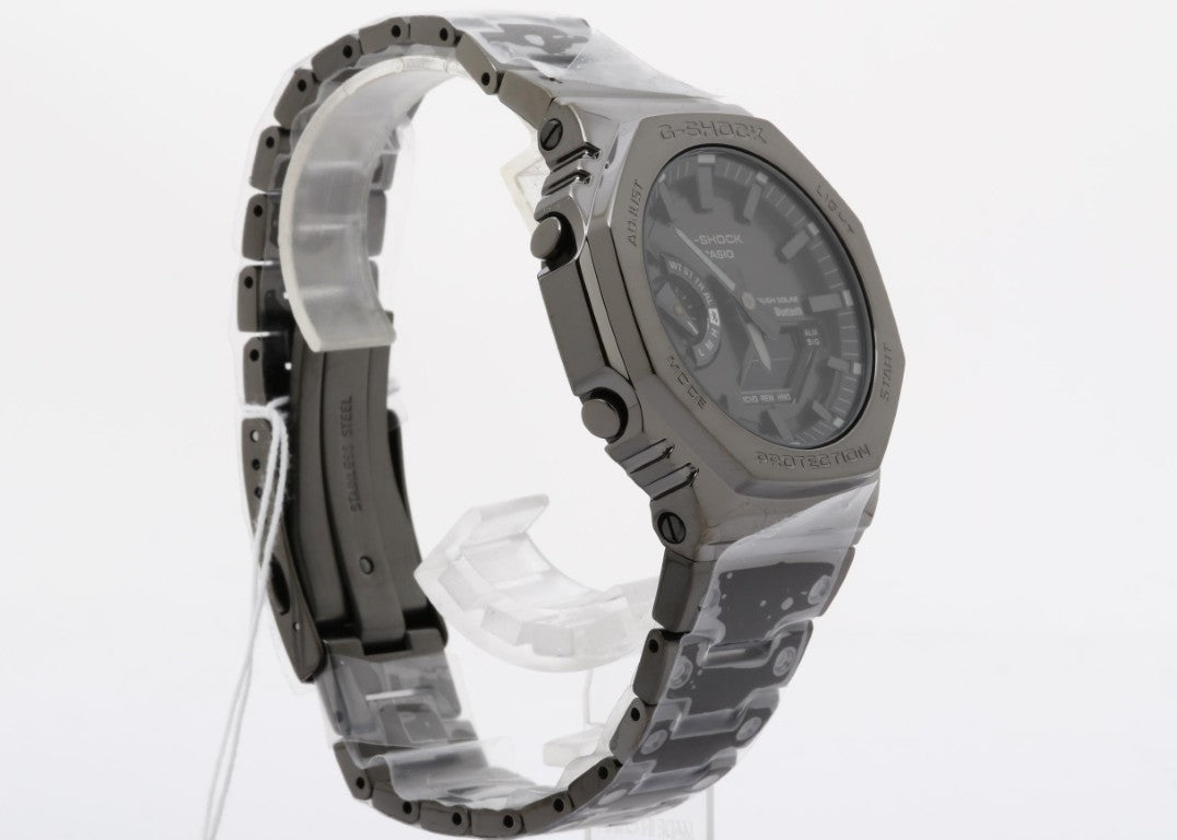 CASIO カシオ 時計 G-SHOCK FULL METAL 2100 Series GM-B2100BD-1AJF ブラック系 ステンレススチール メンズ アナデジ 新品未使用展示品