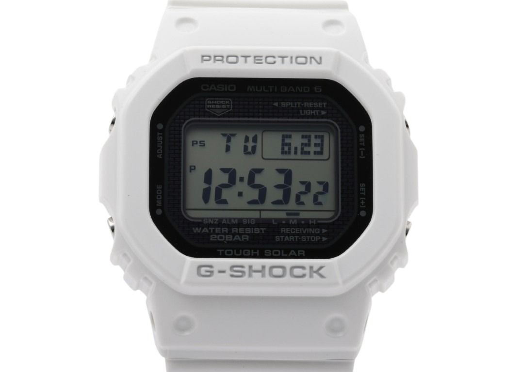 CASIO カシオ 時計 G-SHOCK DIGITAL 5000 SERIES GW-5000HS-7JF ブラック ホワイト系 ステンレススチール／樹脂（バイオマスプラスチック） メンズ デジタル 新品未使用展示品