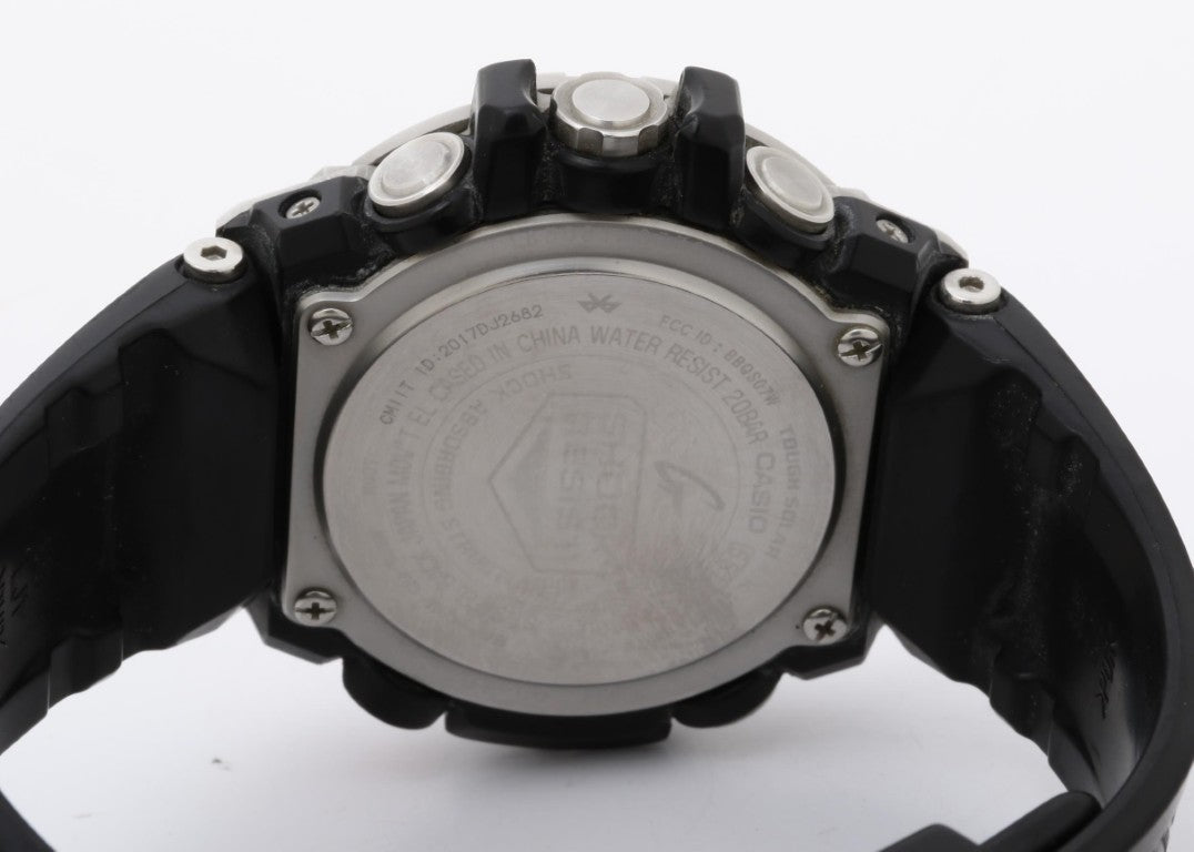 CASIO カシオ 時計 G-SHOCK G-STEEL GST-B100 Series GST-B100-1AJF ブラック系 樹脂／ステンレススチール メンズ アナログ 美品