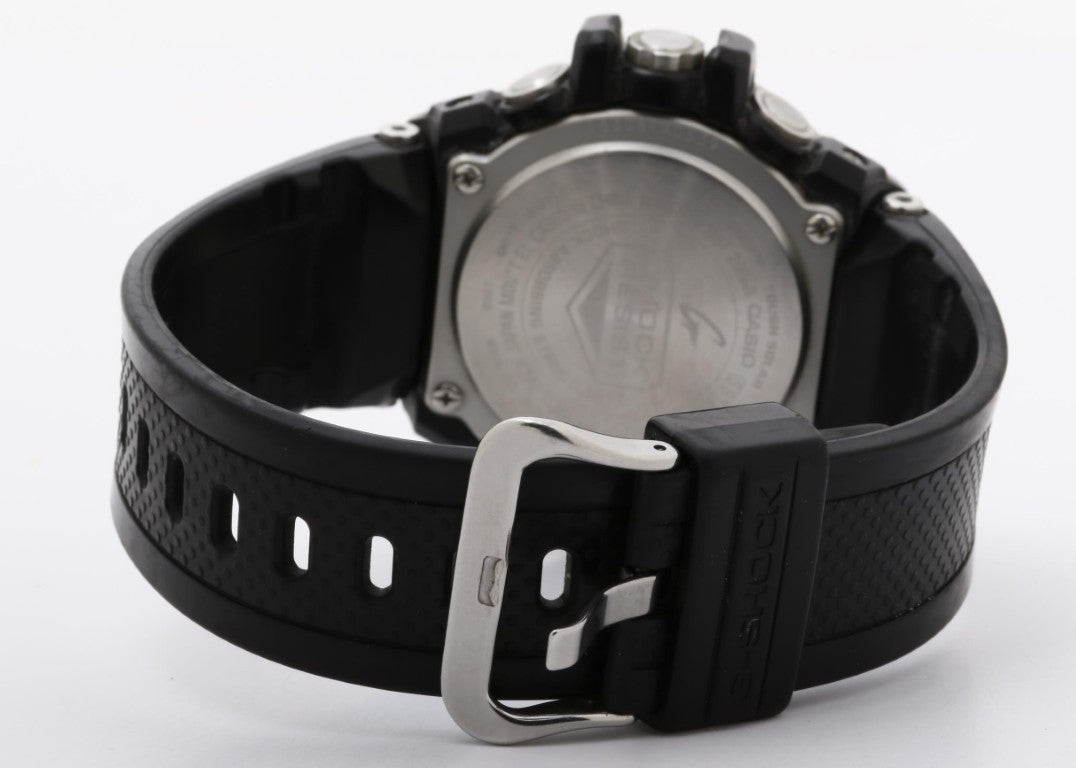 CASIO カシオ 時計 G-SHOCK G-STEEL GST-B100 Series GST-B100-1AJF ブラック系 樹脂／ステンレススチール メンズ アナログ 美品