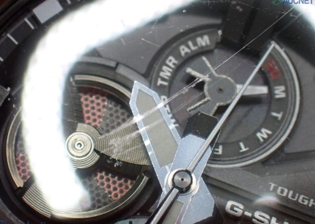 CASIO カシオ 時計 G-SHOCK G-STEEL GST-B100 Series GST-B100-1AJF ブラック系 樹脂／ステンレススチール メンズ アナログ 美品