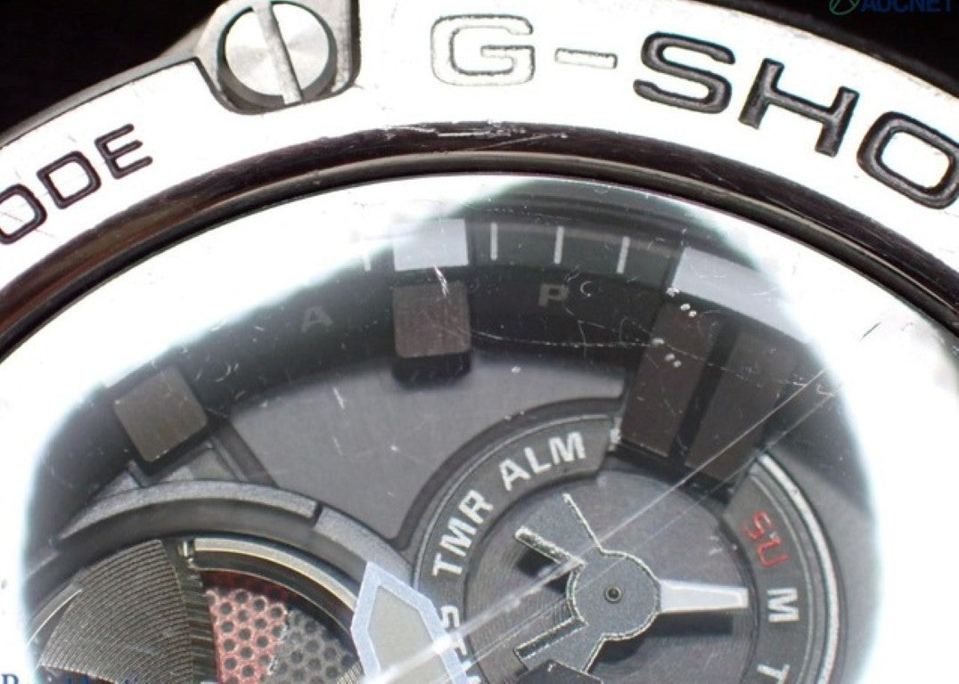 CASIO カシオ 時計 G-SHOCK G-STEEL GST-B100 Series GST-B100-1AJF ブラック系 樹脂／ステンレススチール メンズ アナログ 美品