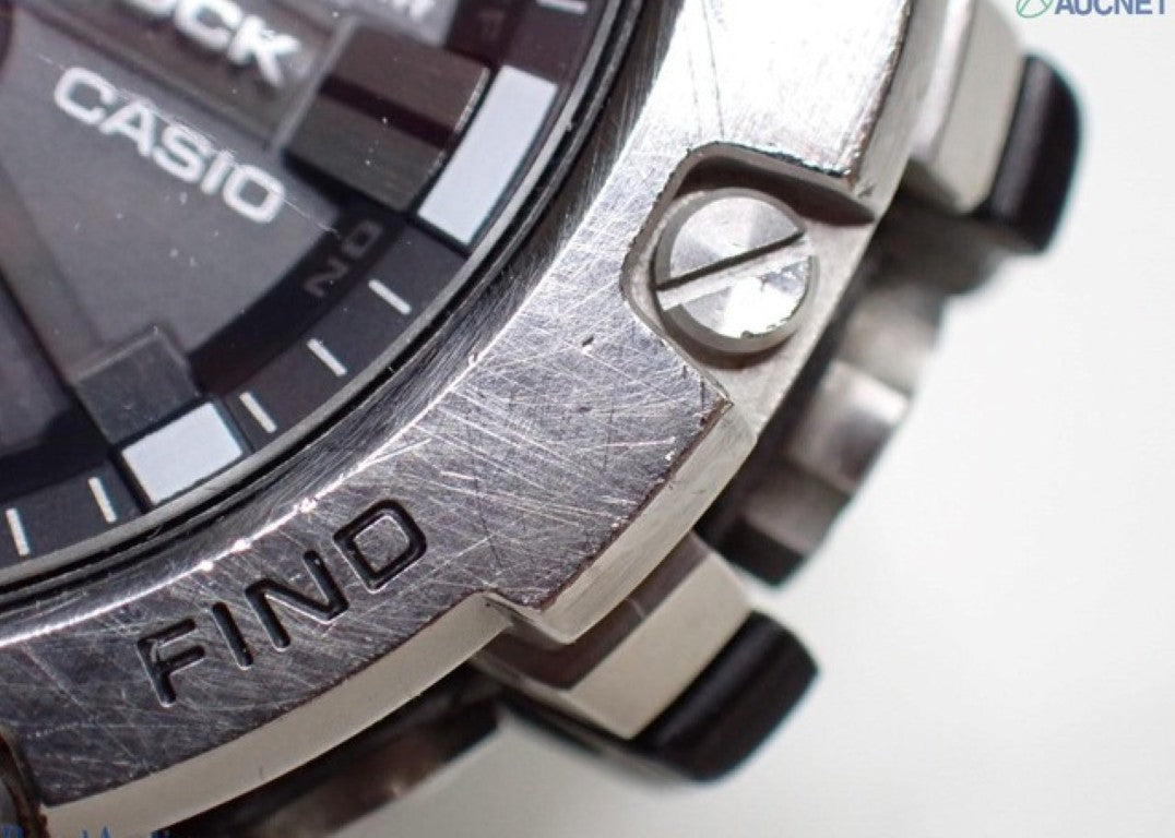 CASIO カシオ 時計 G-SHOCK G-STEEL GST-B100 Series GST-B100-1AJF ブラック系 樹脂／ステンレススチール メンズ アナログ 美品