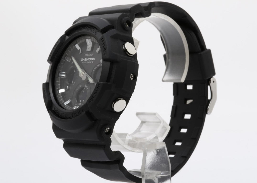 CASIO カシオ 時計 G-SHOCK ANALOG-DIGITAL GAW-100 SERIES GAW-100B-1AJF ブラック系 樹脂／アルミ メンズ アナデジ 超美品