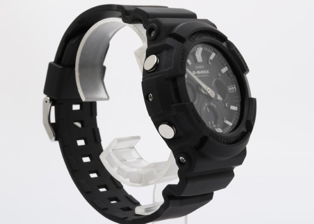 CASIO カシオ 時計 G-SHOCK ANALOG-DIGITAL GAW-100 SERIES GAW-100B-1AJF ブラック系 樹脂／アルミ メンズ アナデジ 超美品