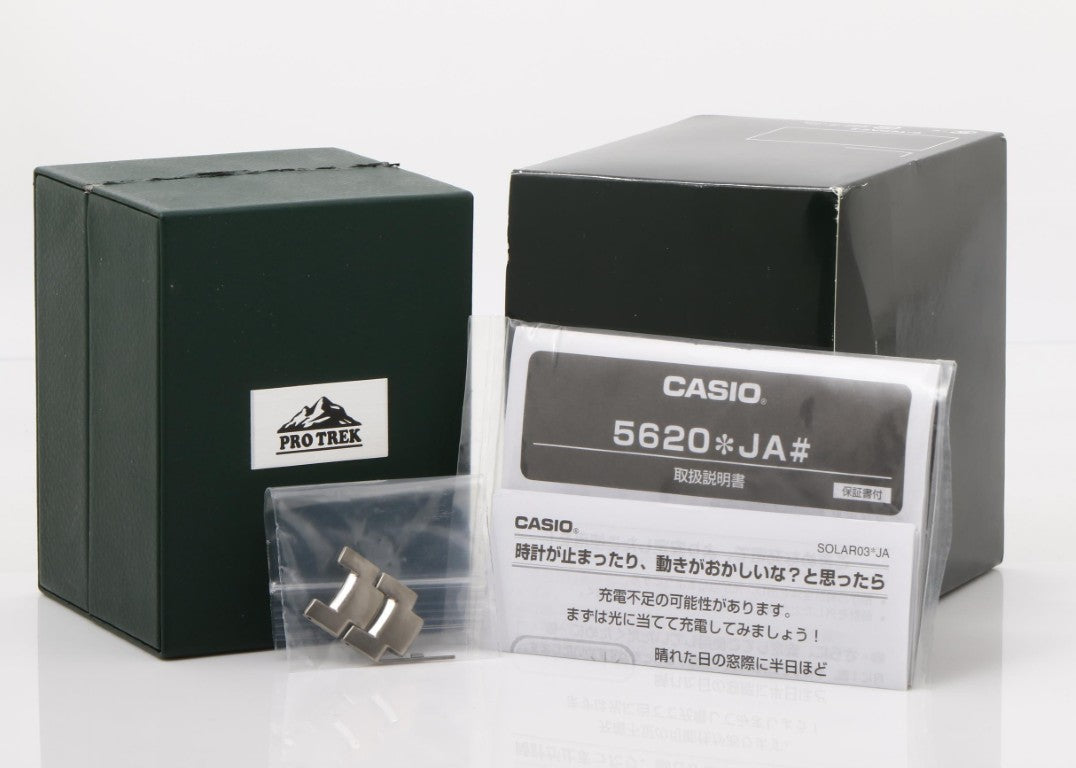 CASIO カシオ 時計 PRO TREK プロトレック Climber Line PRW-50T-7AJF ブラック シルバー系 樹脂／ステンレススチール メンズ アナデジ 美品