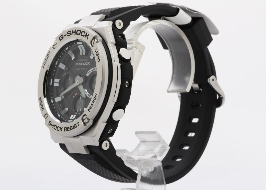 CASIO カシオ 時計 G-SHOCK G-STEEL GST-W100 Series GST-W110-1AJF ブラック系 樹脂／ステンレススチール メンズ アナデジ 新品未使用展示品
