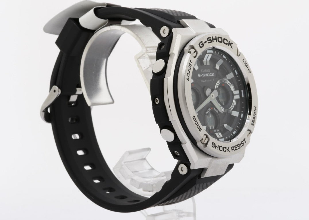 CASIO カシオ 時計 G-SHOCK G-STEEL GST-W100 Series GST-W110-1AJF ブラック系 樹脂／ステンレススチール メンズ アナデジ 新品未使用展示品